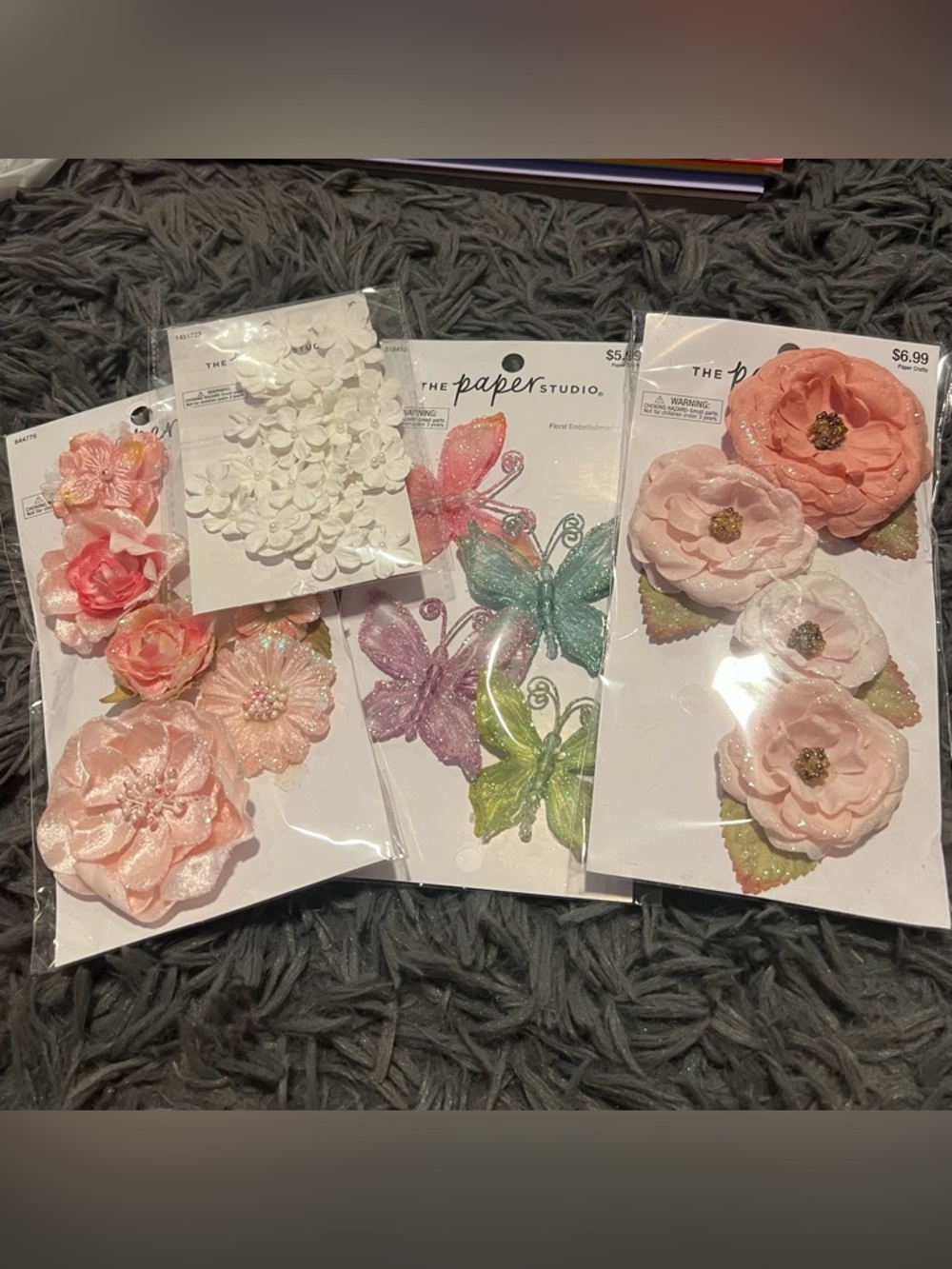 Flower & Butterfly Decals